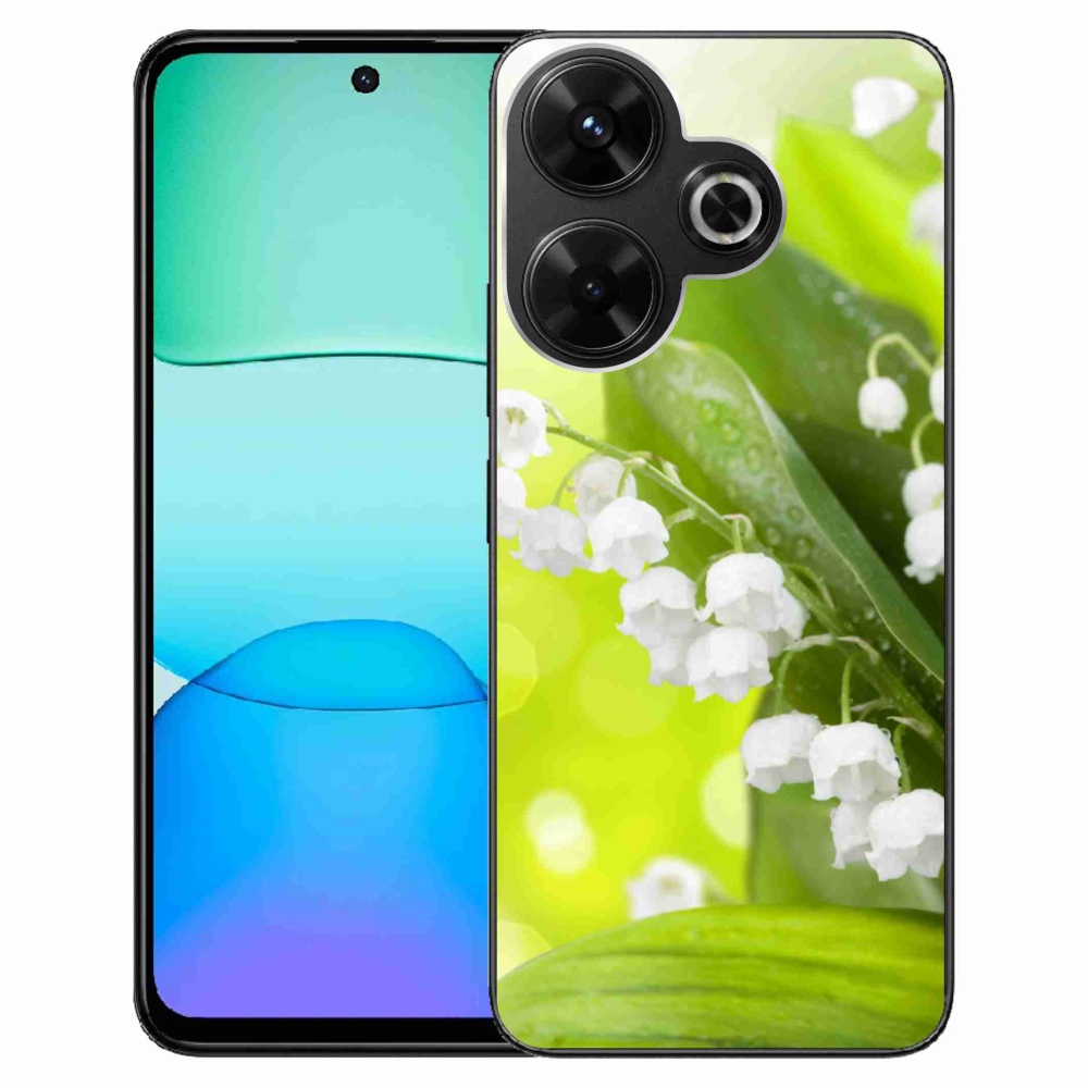 Gelový kryt mmCase na Xiaomi Redmi 13 4G/Poco M6 4G - konvalinka