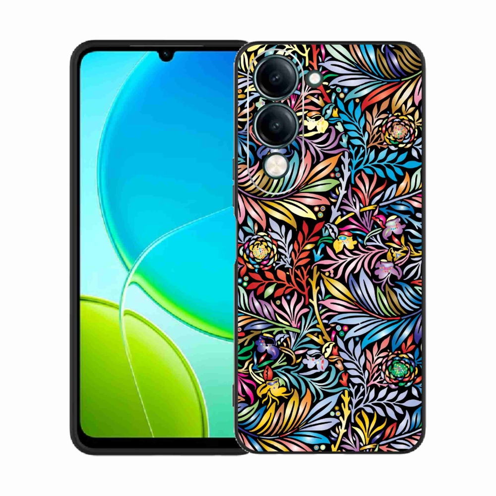 Gelový kryt mmCase na Vivo Y29s 5G - květiny 5
