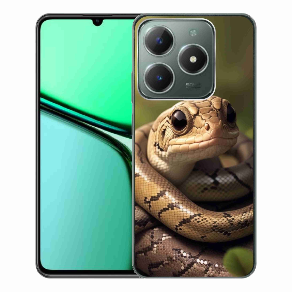 Gelový kryt mmCase na Realme C61 - had 1