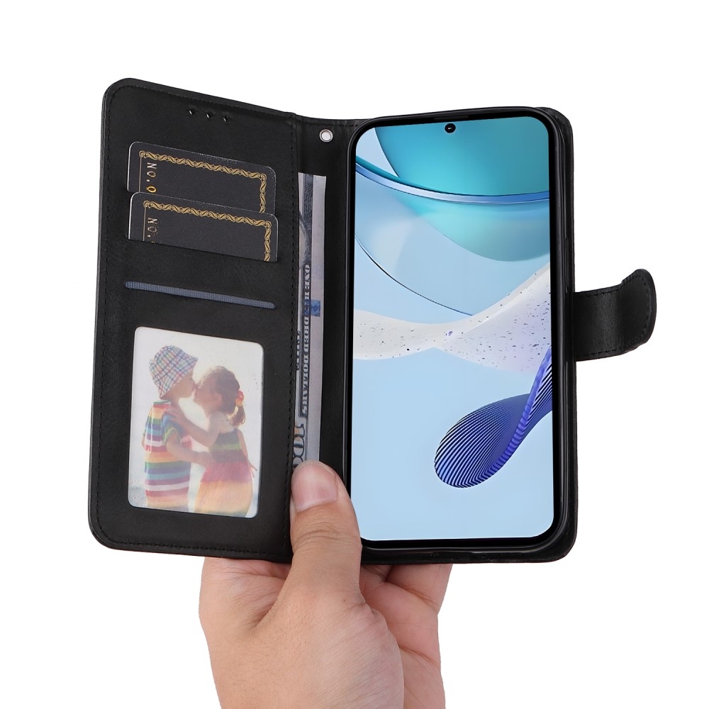 Clots knížkové pouzdro na Realme 14x 5G/Realme C75 - černé
