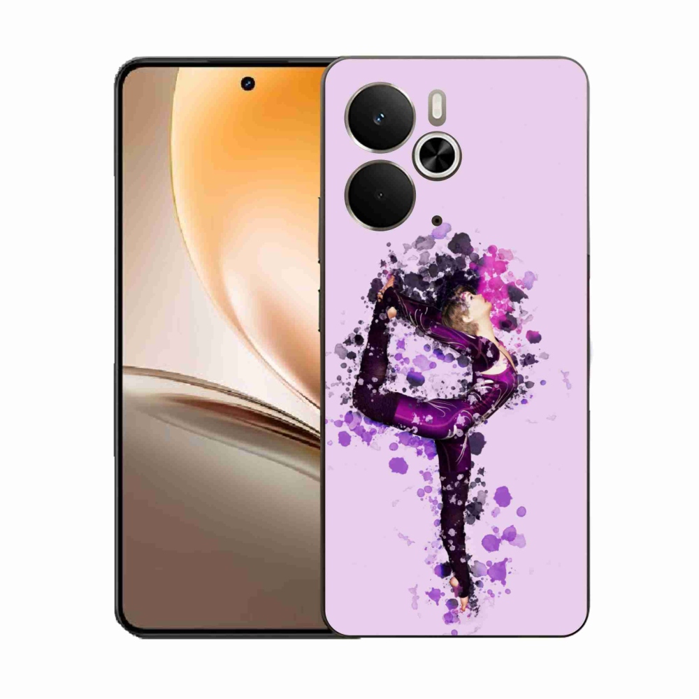 Gelový kryt mmCase na Realme 14 5G - baletka