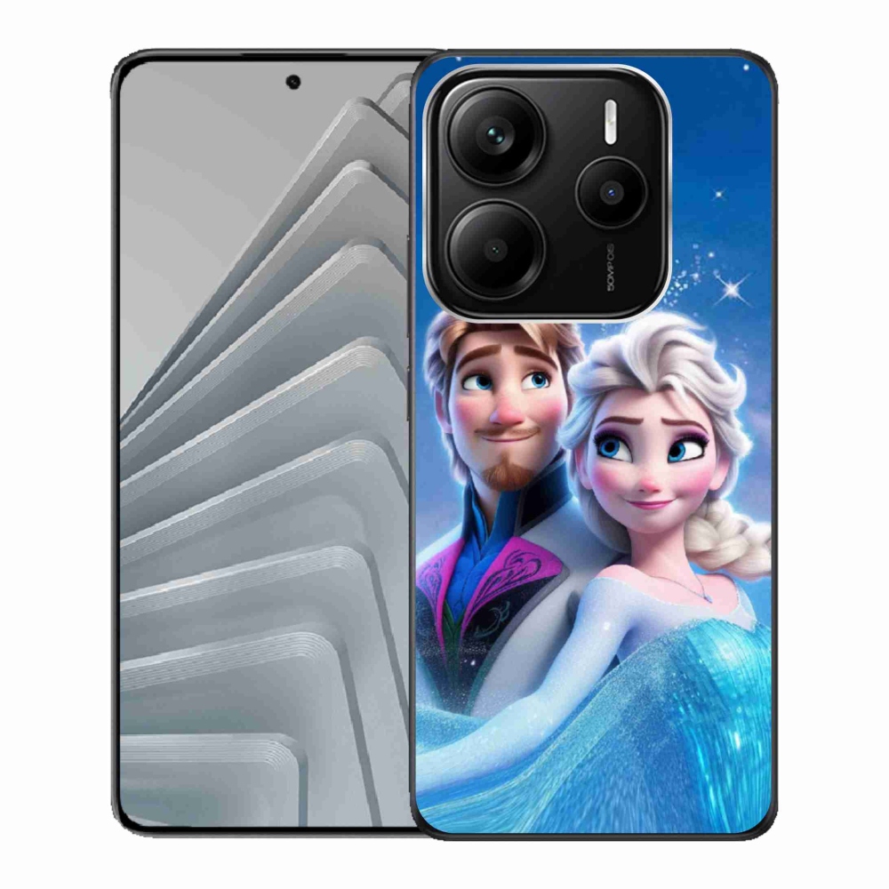 Gelový kryt mmCase na Xiaomi Redmi Note 14 5G - ledové království 1