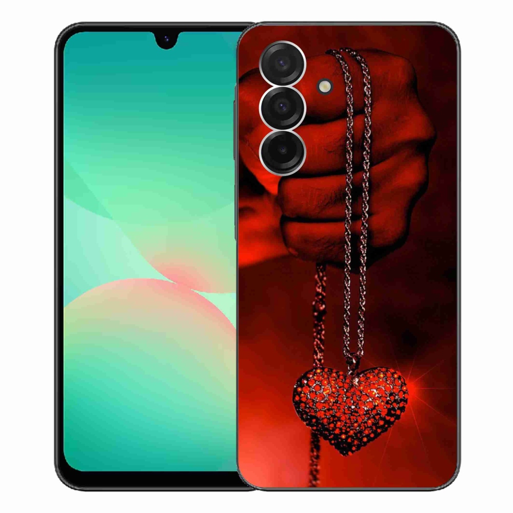 Gelový kryt mmCase na Samsung Galaxy A26 5G - náhrdelník
