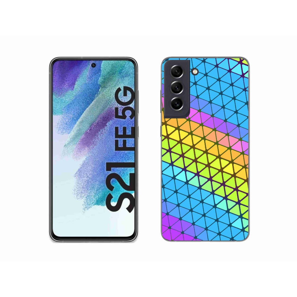 Gelový kryt mmCase na Samsung Galaxy S21 FE 5G - abstraktní motiv 16