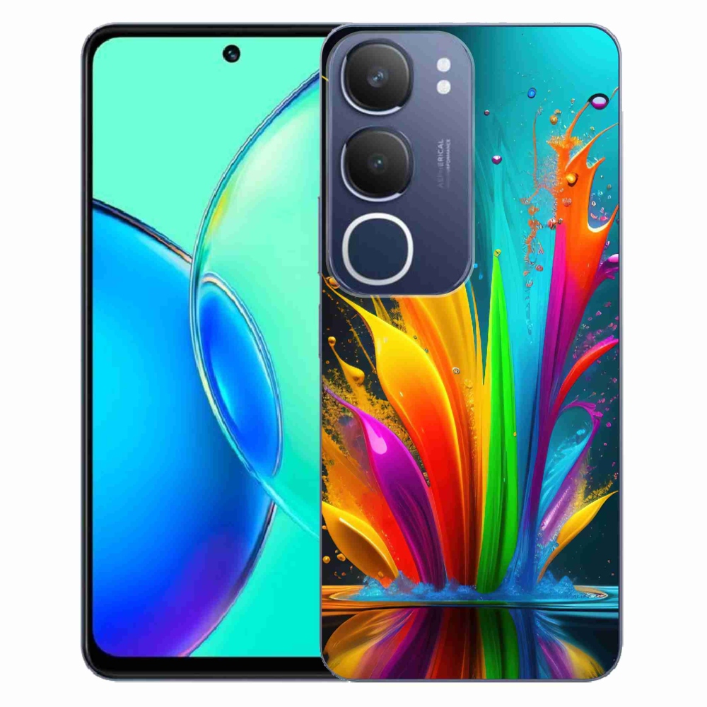 Gelový kryt mmCase na Vivo Y19s - abstraktní motiv 1