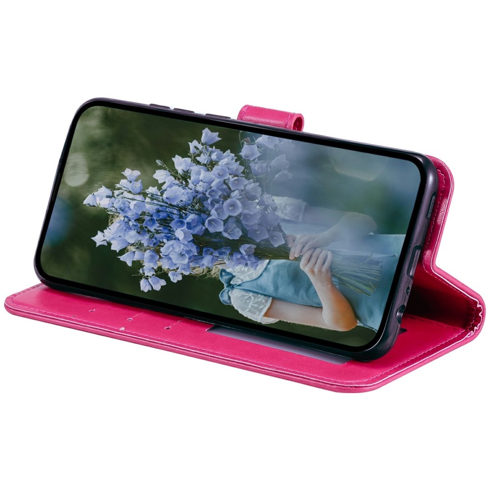 Mandala knížkové pouzdro na Xiaomi Redmi Note 14 5G - rose