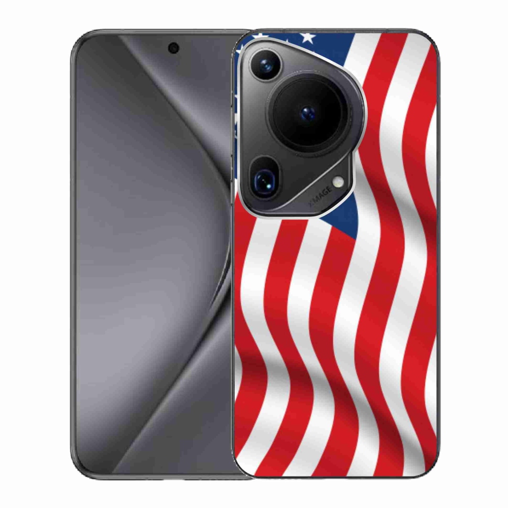Gelový kryt mmCase na Huawei Pura 70 Ultra - USA vlajka