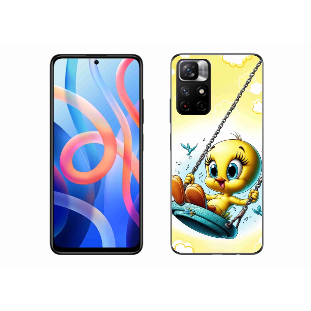 Gelový kryt mmCase na Xiaomi Poco M4 Pro 5G - tweety