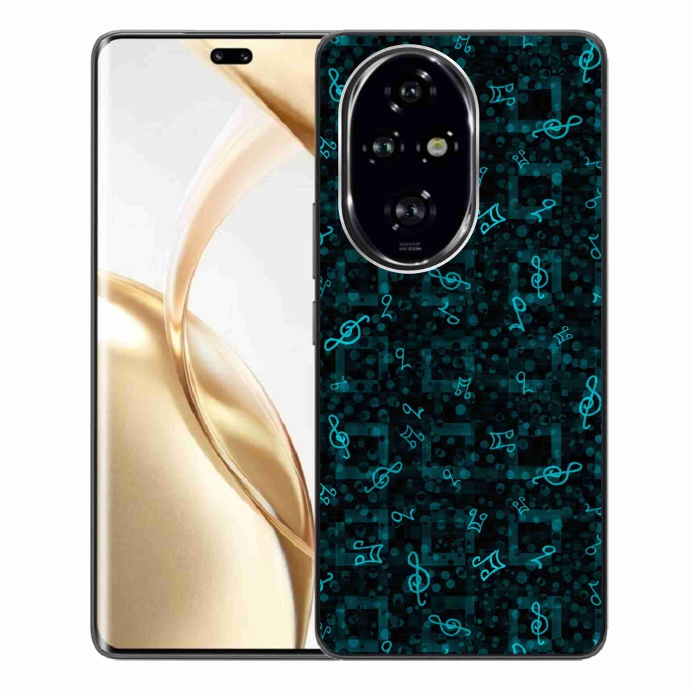 Gelový kryt mmCase na Honor 200 Pro 5G - noty 1