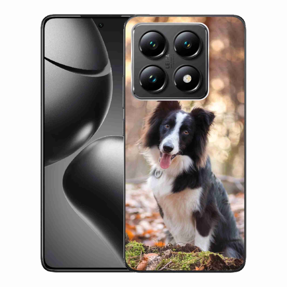 Gelový obal mmCase na Xiaomi 14T - border kolie 1
