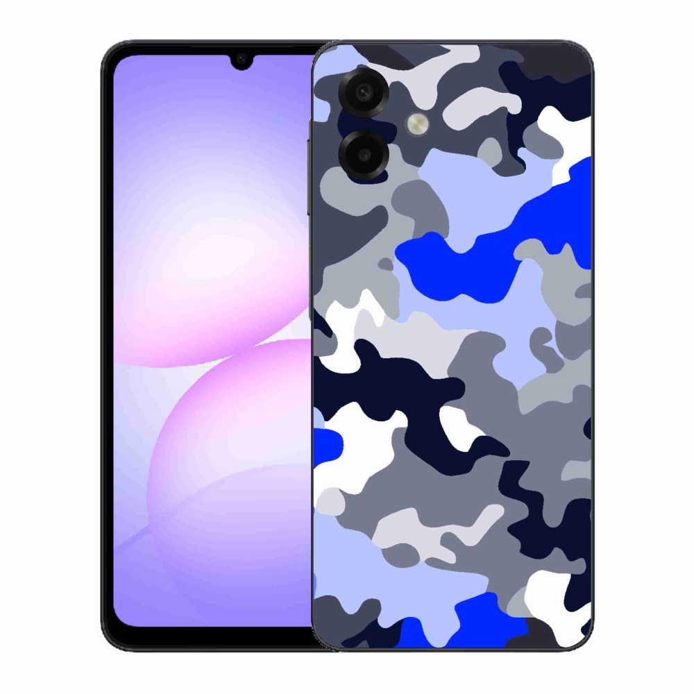 Gelový kryt mmCase na Samsung Galaxy A07 4G - maskáčový vzor 8