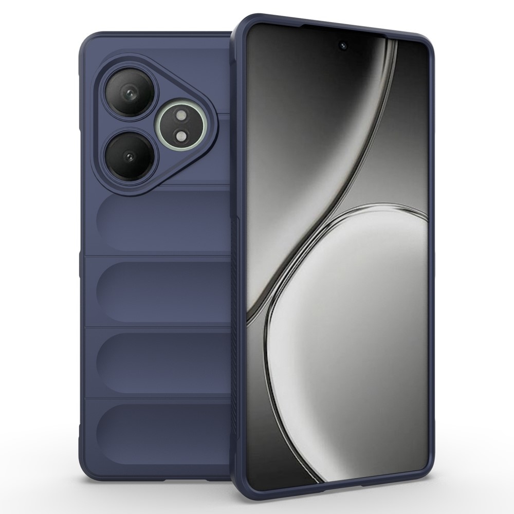 Rugg odolný gelový obal na Realme GT 6 5G/ GT 6T 5G - tmavěmodrý