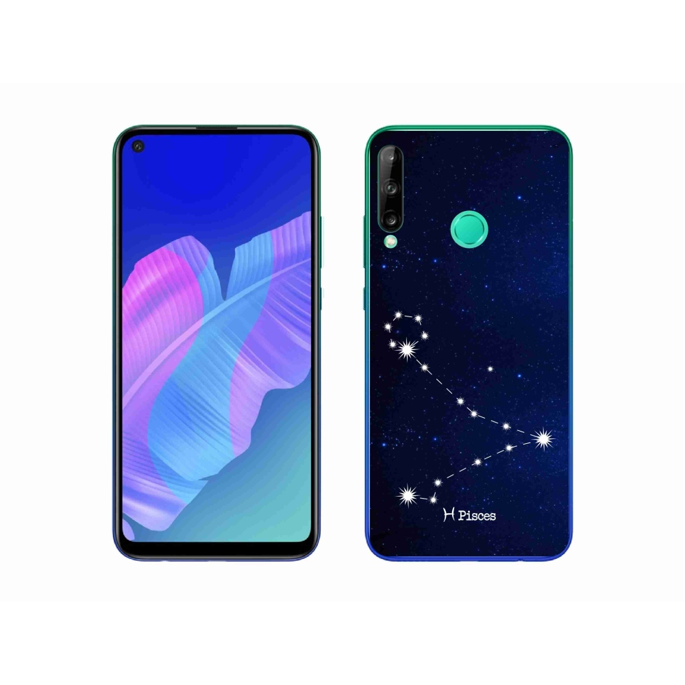 Gelový kryt mmCase na Huawei P40 Lite E - souhvězdí Ryby