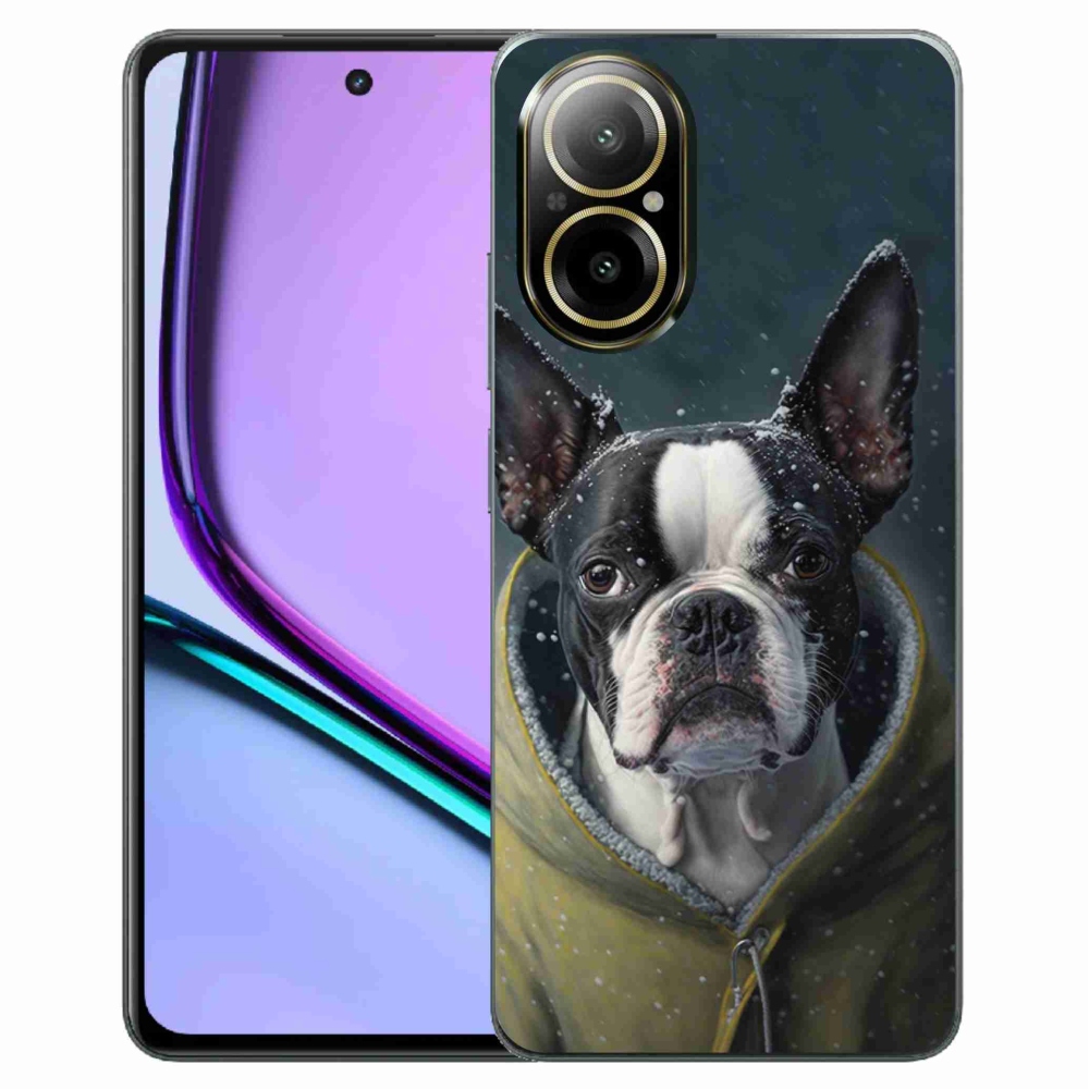 Gelový kryt mmCase na Realme C67 - buldoček