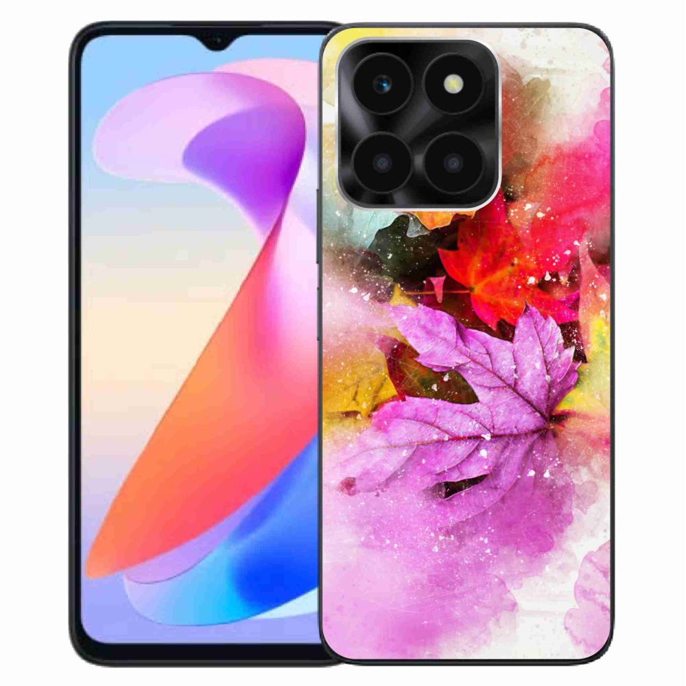 Gelový kryt mmCase na Honor X6a - barevné listy