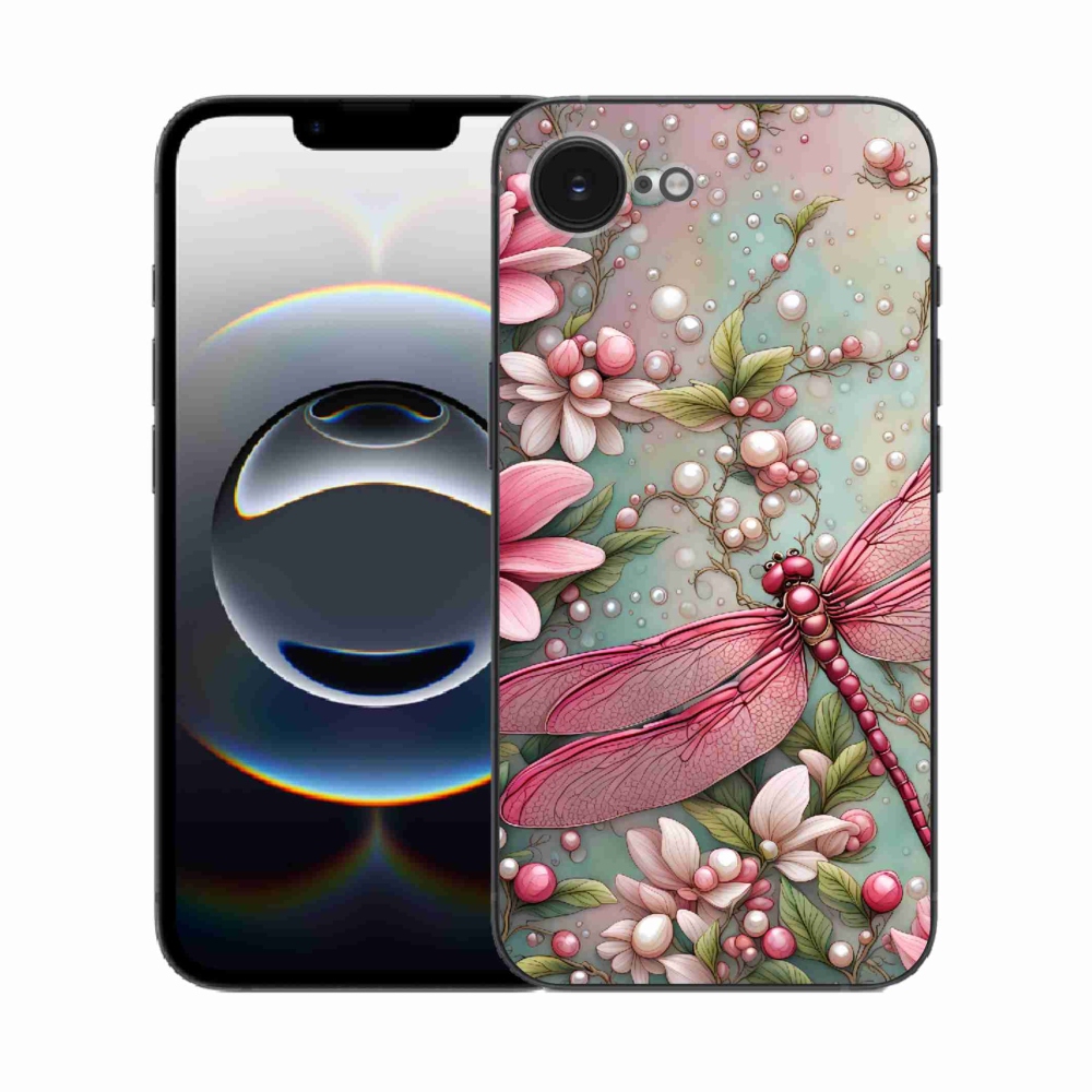 Gelový kryt mmCase na iPhone 16e - vážka