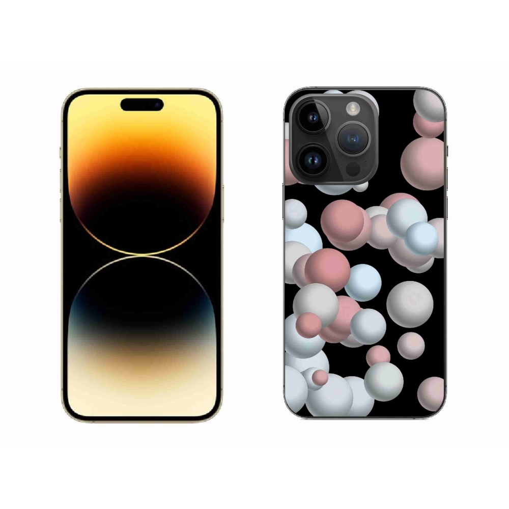 Gelový kryt mmCase na iPhone 14 Pro Max - abstraktní motiv 27