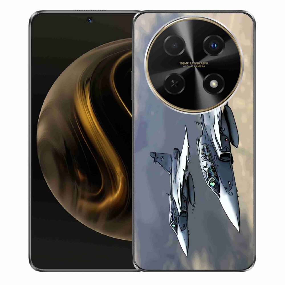 Gelový kryt mmCase na Huawei Nova 12i - stíhačky