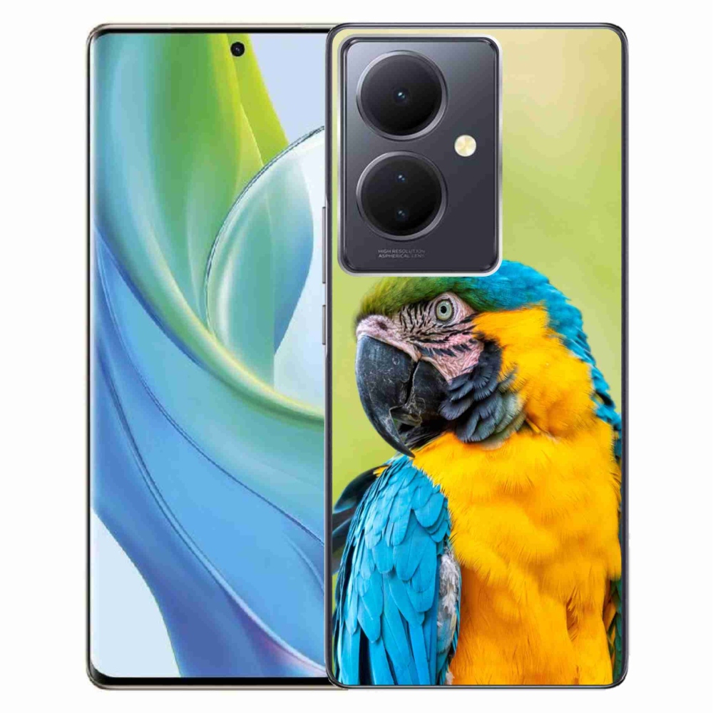 Gelový obal mmCase na Vivo V29 Lite 5G - papoušek ara 2