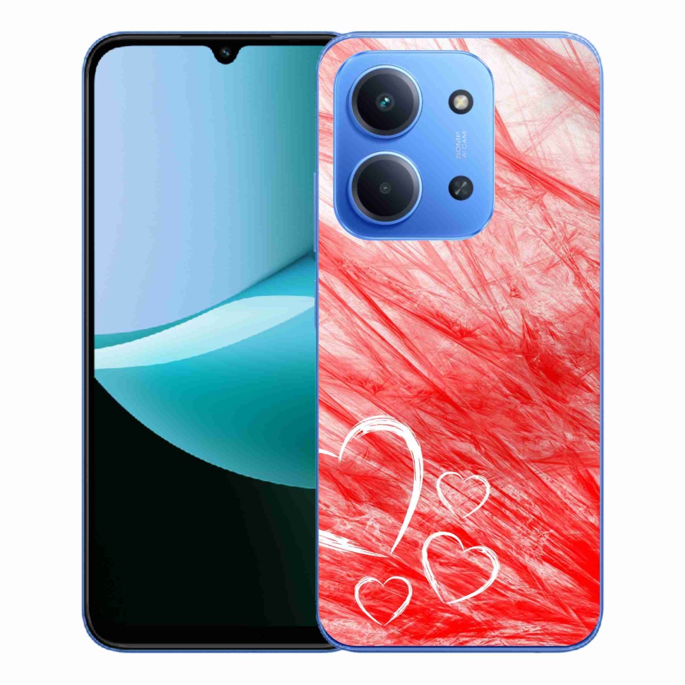 Gelový kryt mmCase na Xiaomi Redmi 15C 4G/5G (173mm) - heart