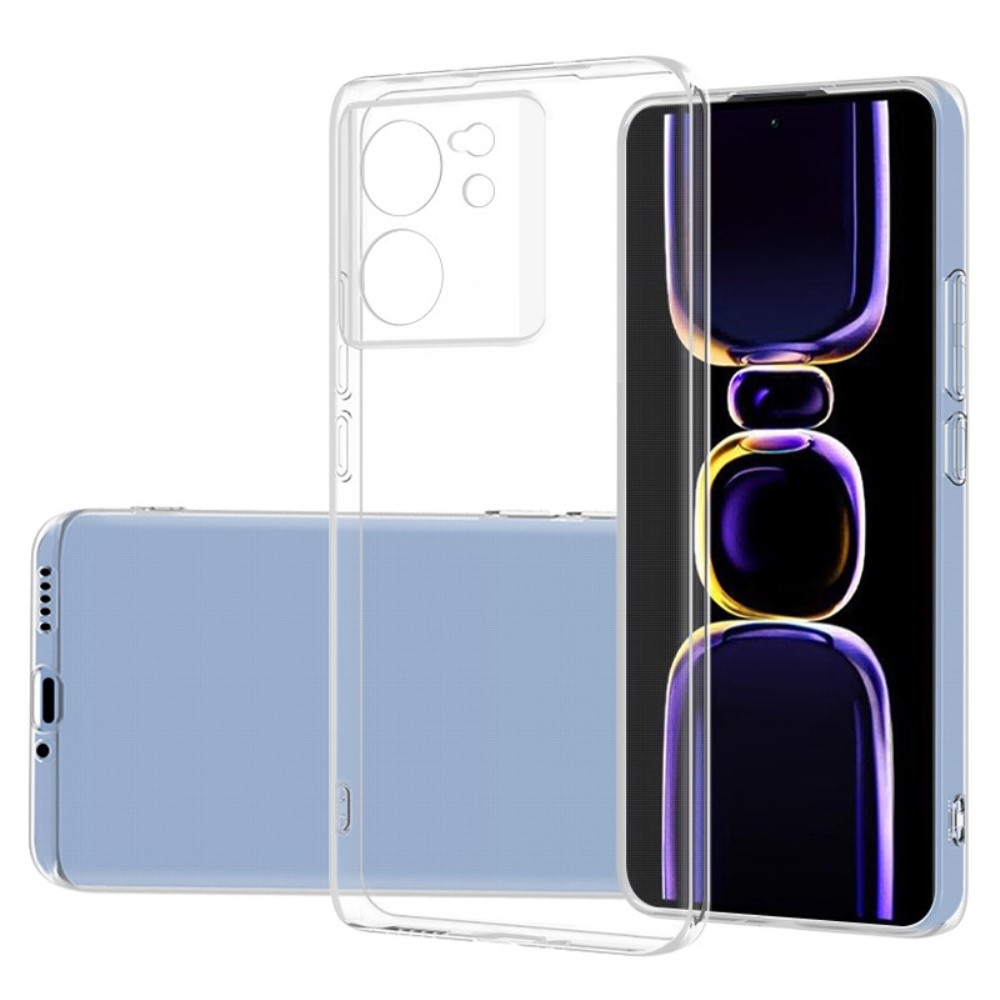Průhledný gelový obal na Xiaomi 13T/13T Pro - průhledný