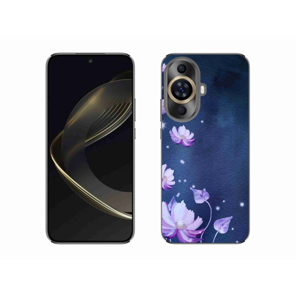 Gelový obal mmCase na Huawei Nova 11 - padající květy