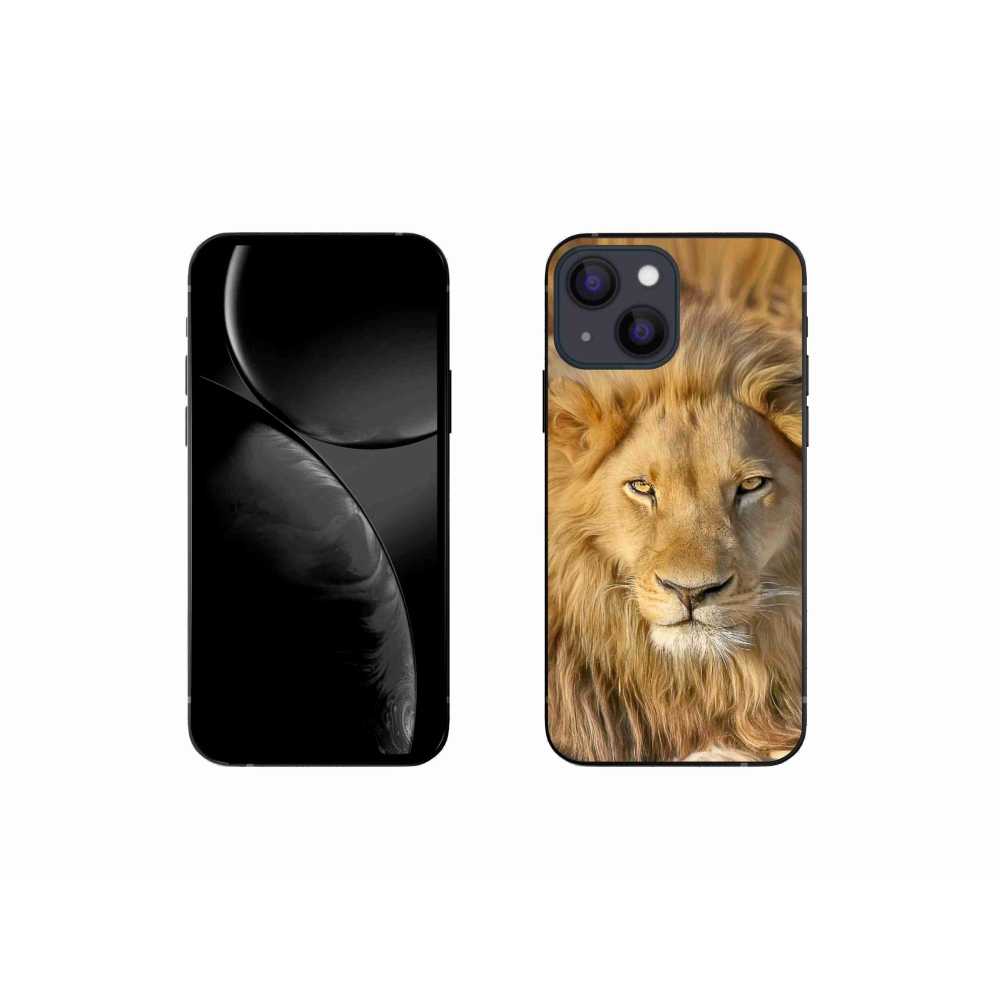 Gelový kryt mmCase na iPhone 13 mini - lev 2