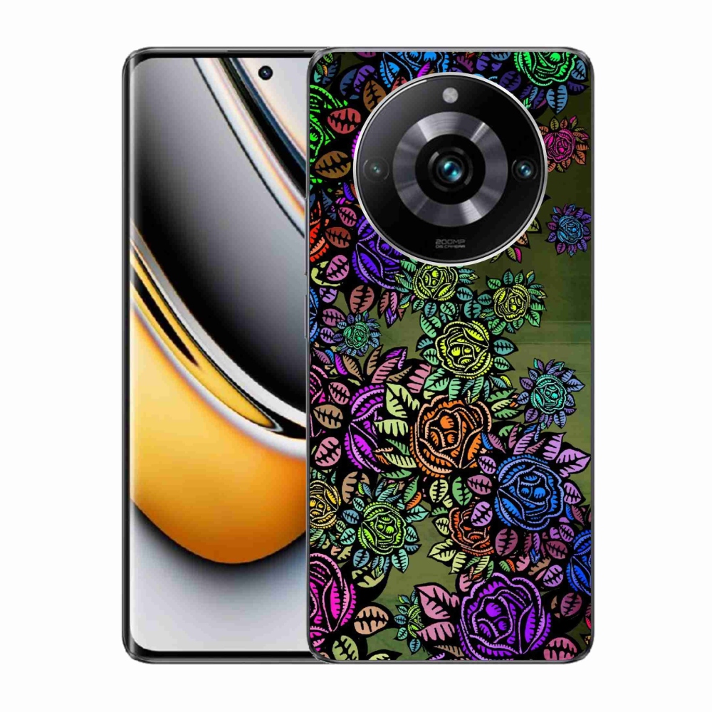 Gelový kryt mmCase na Realme 11 Pro/11 Pro+ - květiny 6