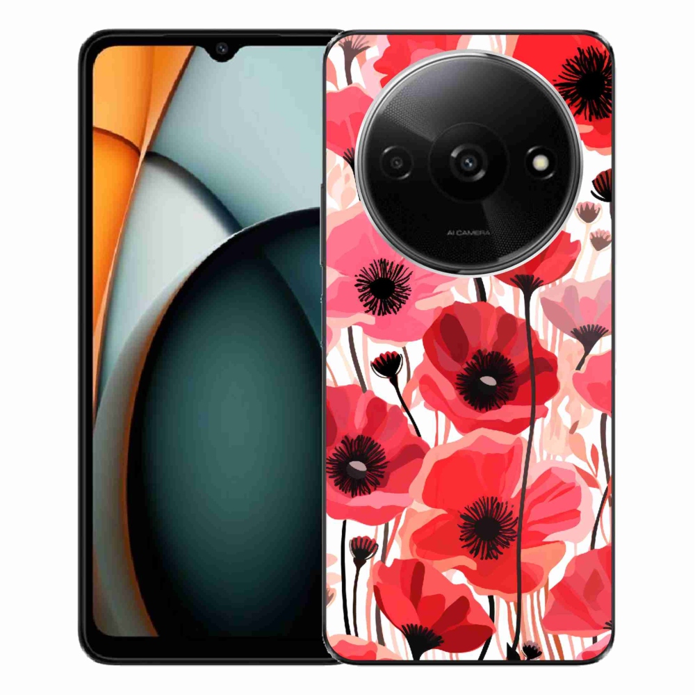 Gelový kryt mmCase na Xiaomi Redmi A3 - vlčí mák 1