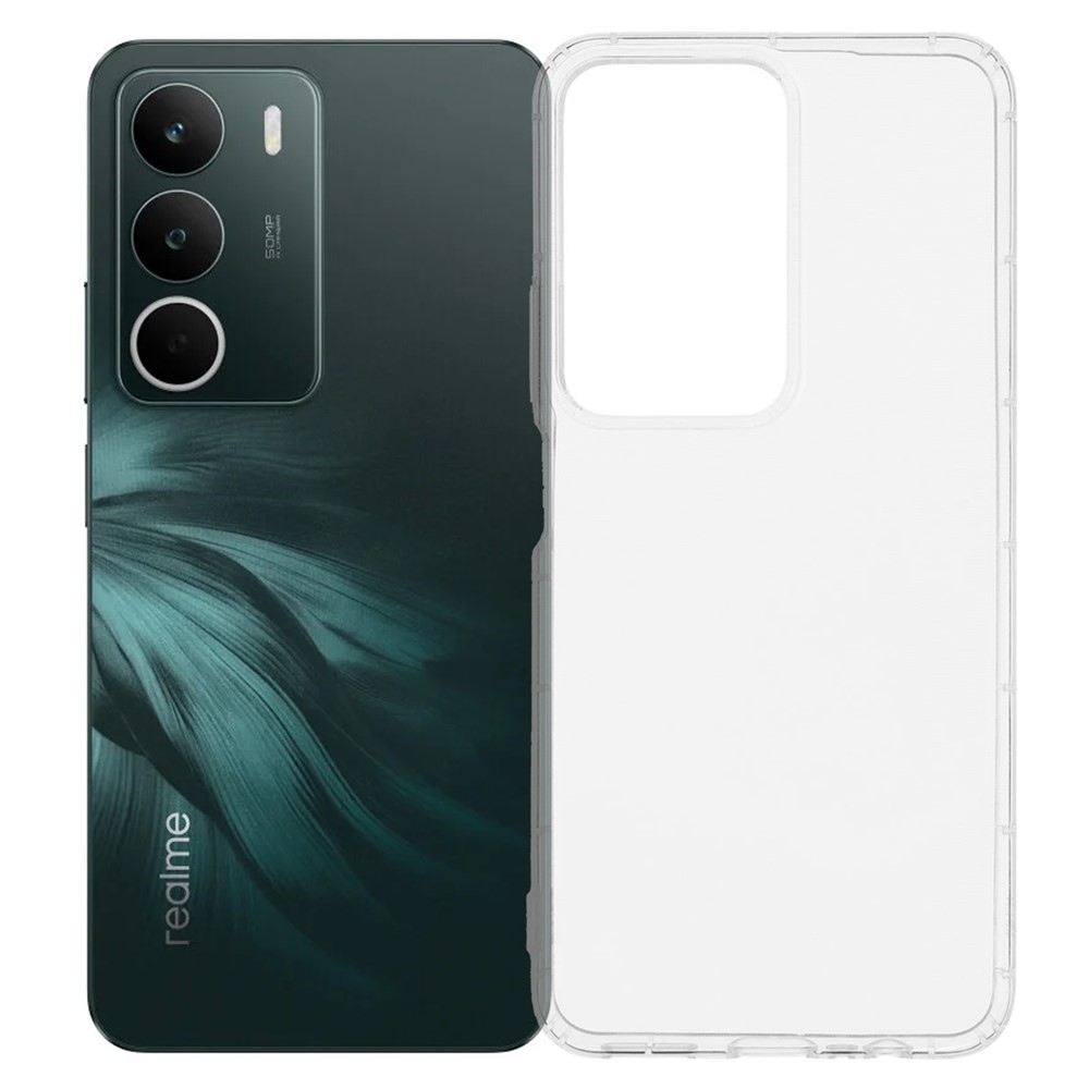 Průhledný gelový obal na Realme C71 - průhledný