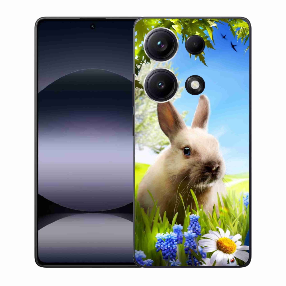 Gelový kryt mmCase na Xiaomi Redmi Note 14S - zajíček