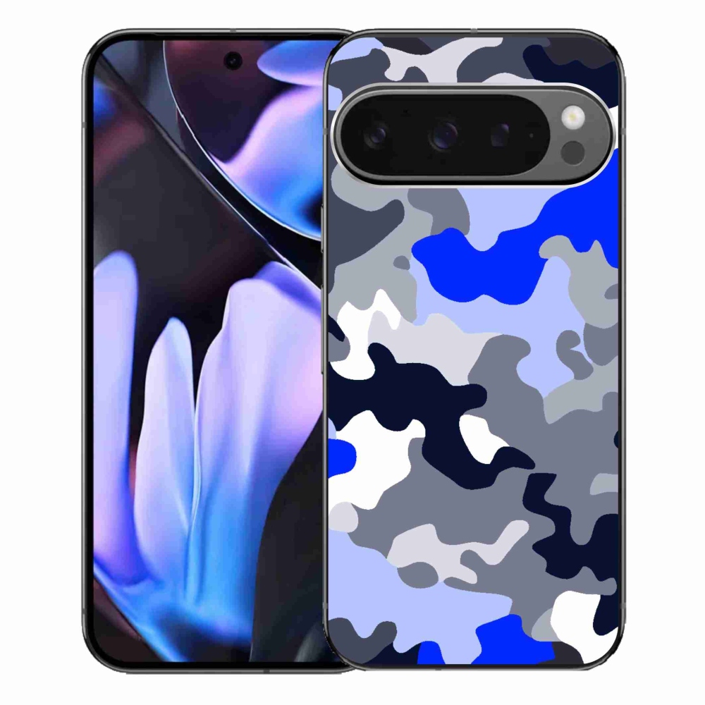 Gelový kryt mmCase na Google Pixel 9 Pro XL - maskáčový vzor 8