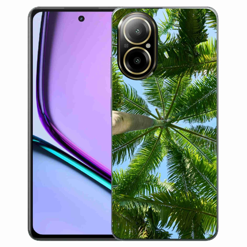 Gelový kryt mmCase na Realme C67 - palmy