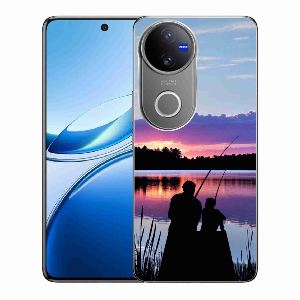 Gelový kryt mmCase na Vivo V50 5G - rybaření 2