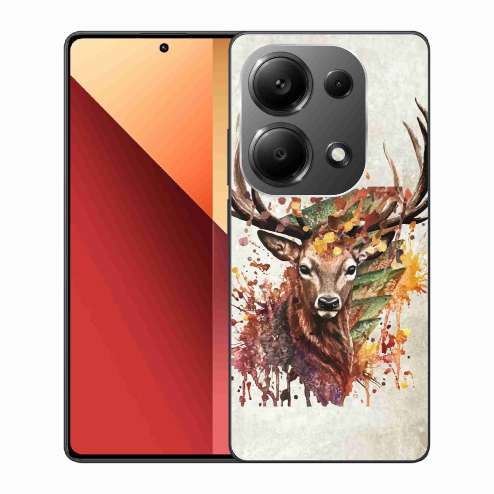 Gelový obal mmCase na Xiaomi Redmi Note 13 Pro 4G/Poco M6 Pro - jelen 1