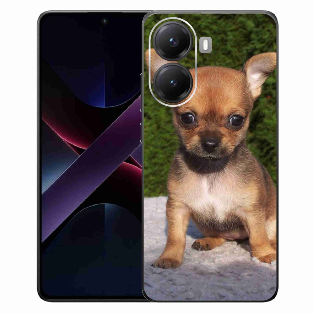 Gelový kryt mmCase na Xiaomi Poco X7 Pro 5G - čivava 3
