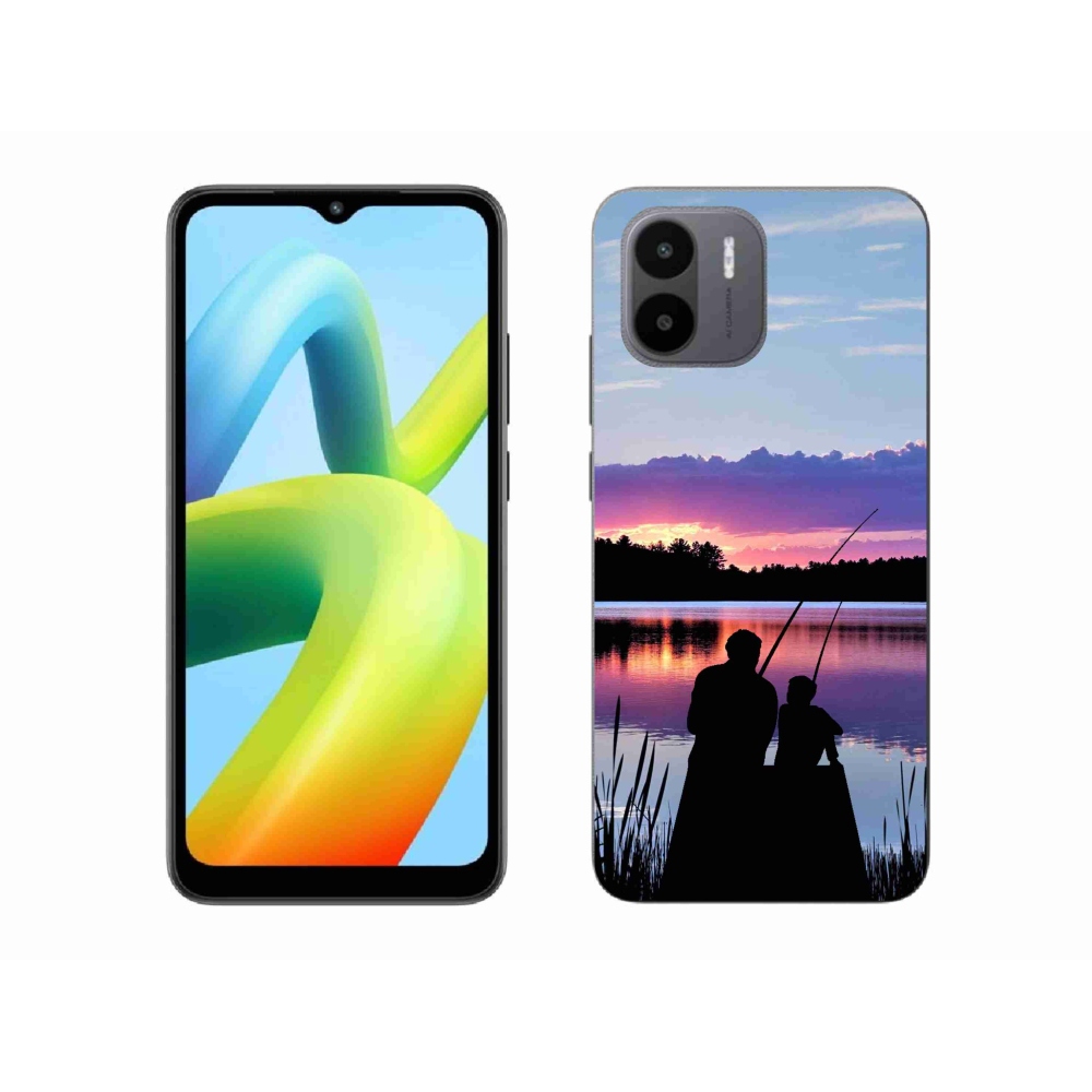 Gelový kryt mmCase na Xiaomi Redmi A1/Redmi A2 - rybaření 2