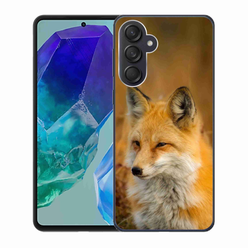 Gelový kryt mmCase na Samsung Galaxy M55 5G - liška
