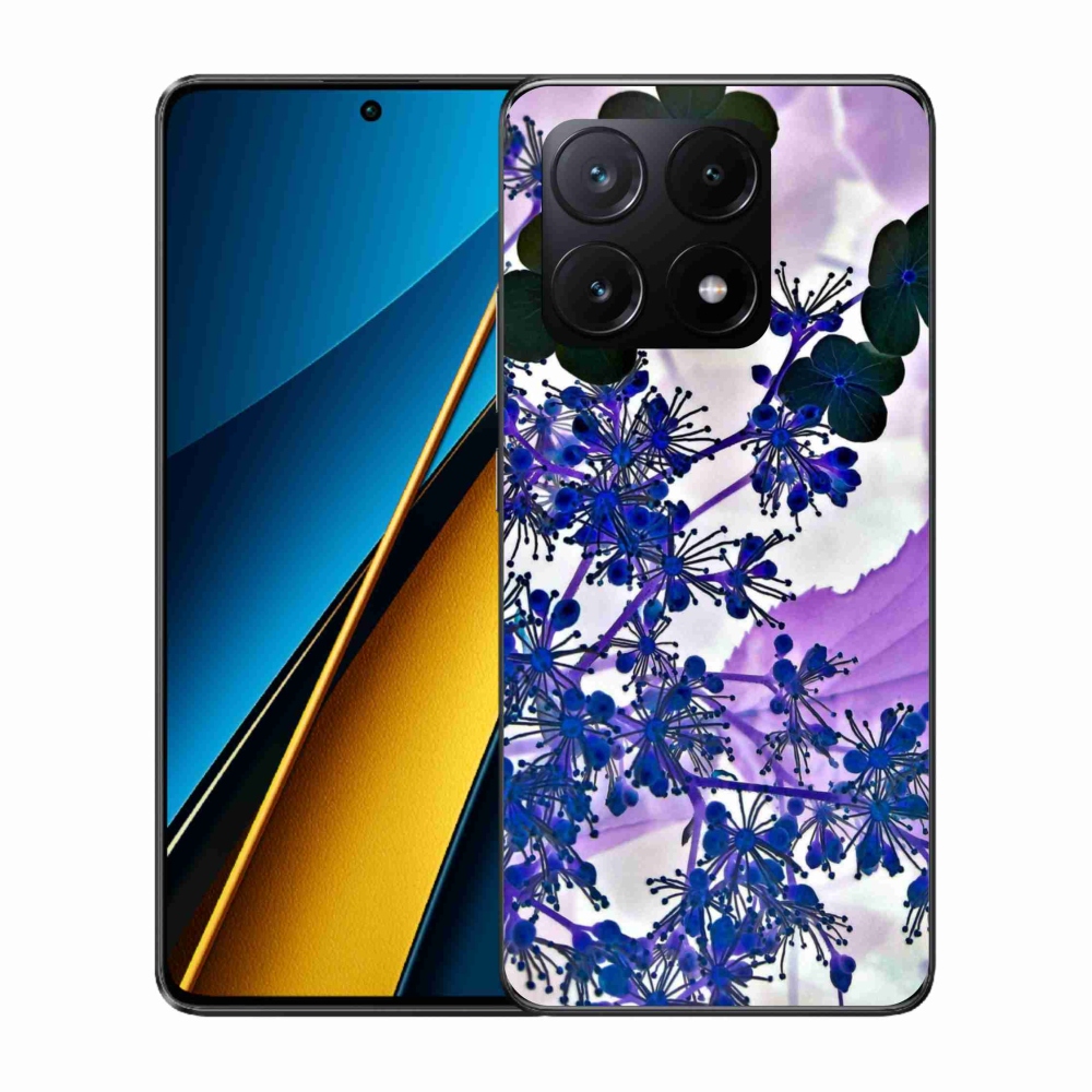 Gelový kryt mmCase na Xiaomi Poco X6 Pro 5G - květ hortenzie