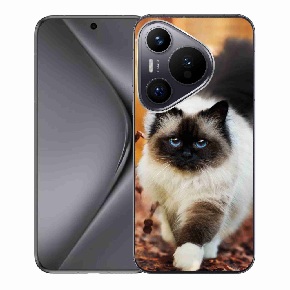Gelový obal mmCase na Huawei Pura 70 - kočka