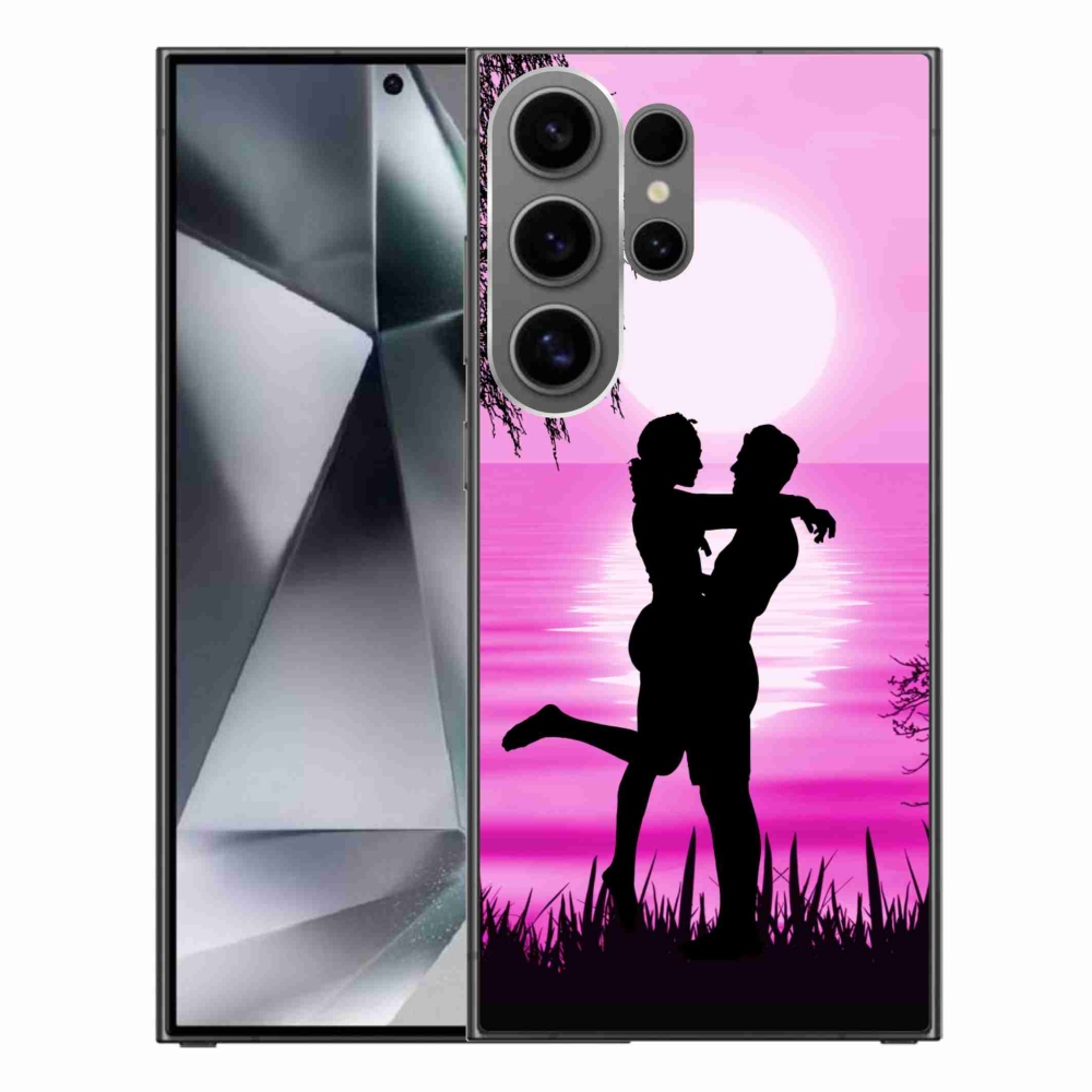 Gelový obal mmCase na Samsung Galaxy S24 Ultra - západ slunce