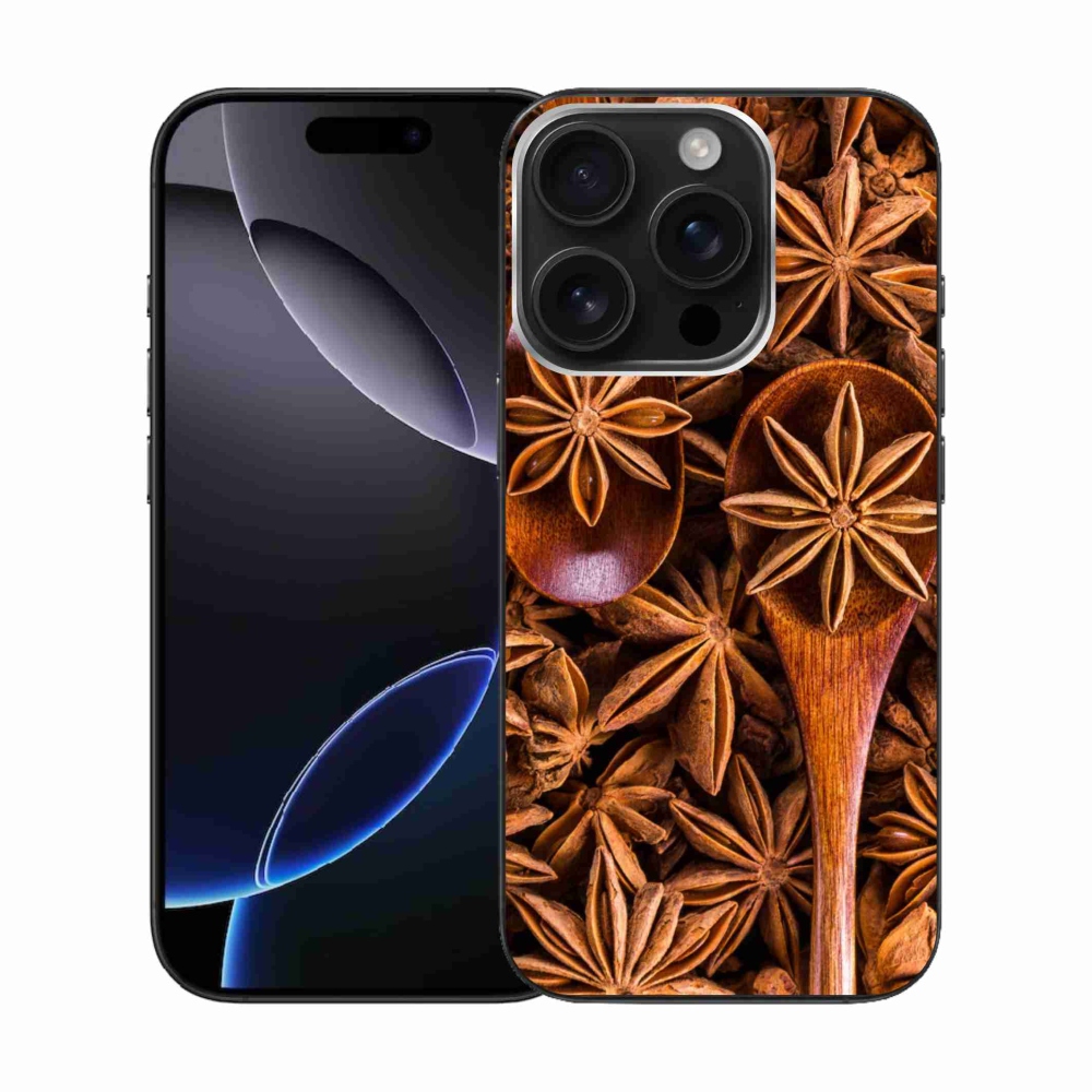 Gelový kryt mmCase na iPhone 16 Pro - vonný anýz