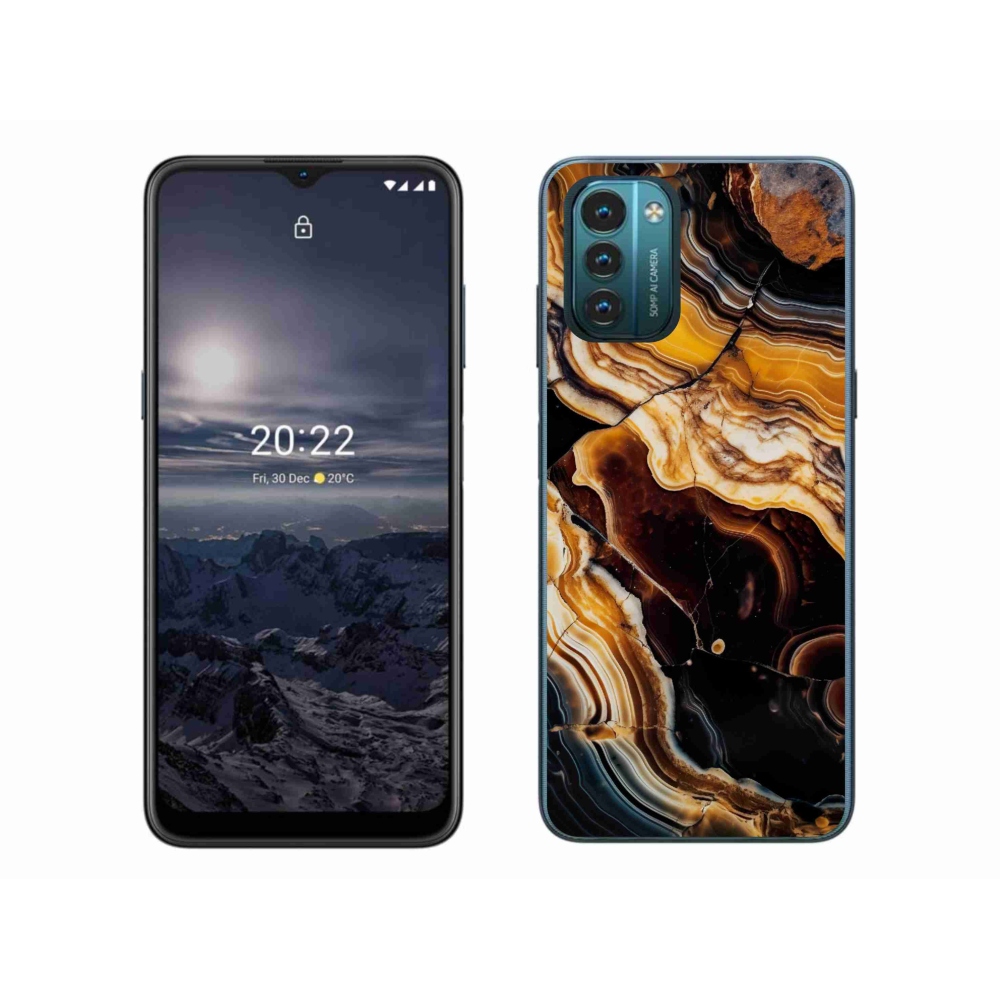 Gelový kryt mmCase na Nokia G11/G21 - abstraktní motiv 26