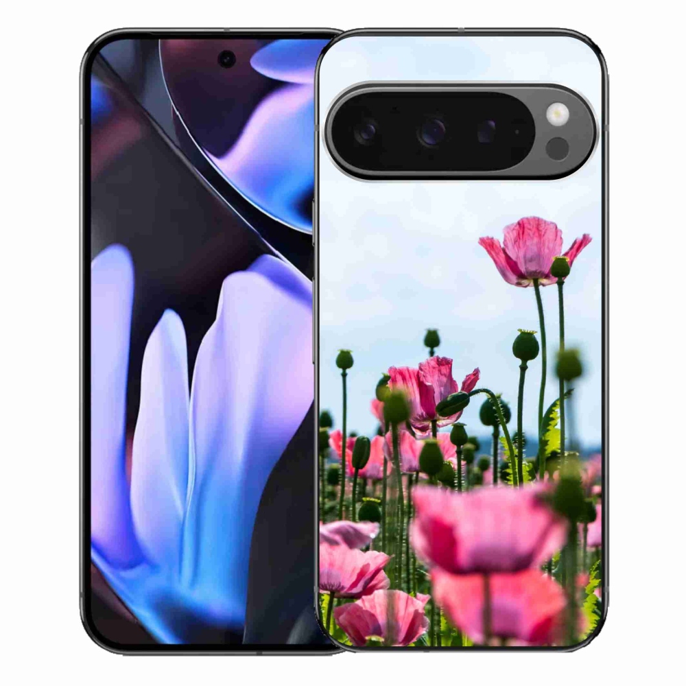 Gelový kryt mmCase na Google Pixel 9 Pro XL - vlčí mák