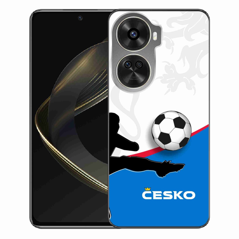 Gelový kryt mmCase na Huawei Nova 12 SE - fotbal Česko 3