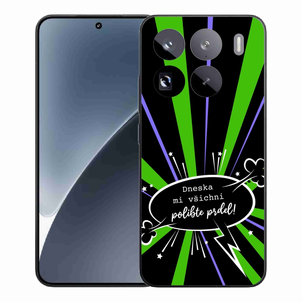 Gelový kryt mmCase na Xiaomi 15 Pro - vtipný text 15 černé pozadí