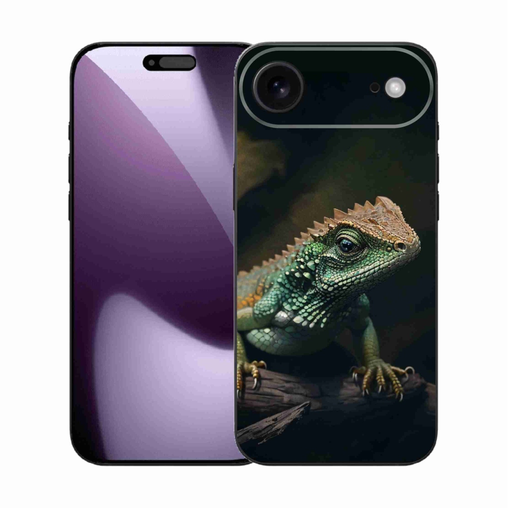 Gelový kryt mmCase na iPhone 17 Air - ještěr