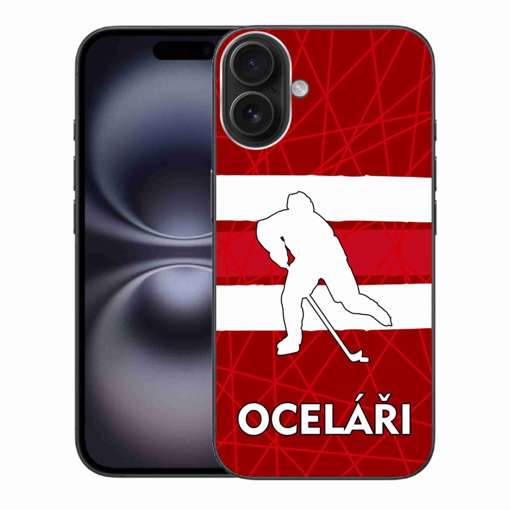 Gelový kryt mmCase na iPhone 16 Plus - Oceláři