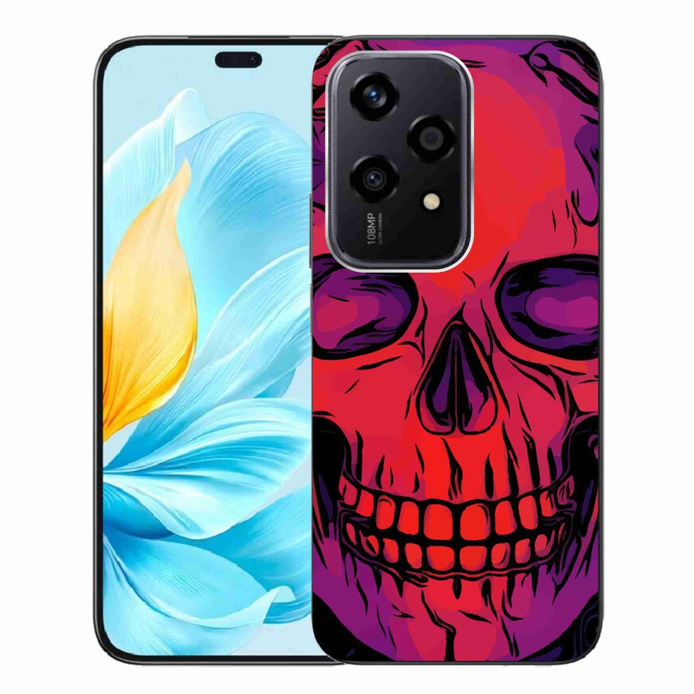 Gelový obal mmCase na Honor 200 Lite 5G - lebka