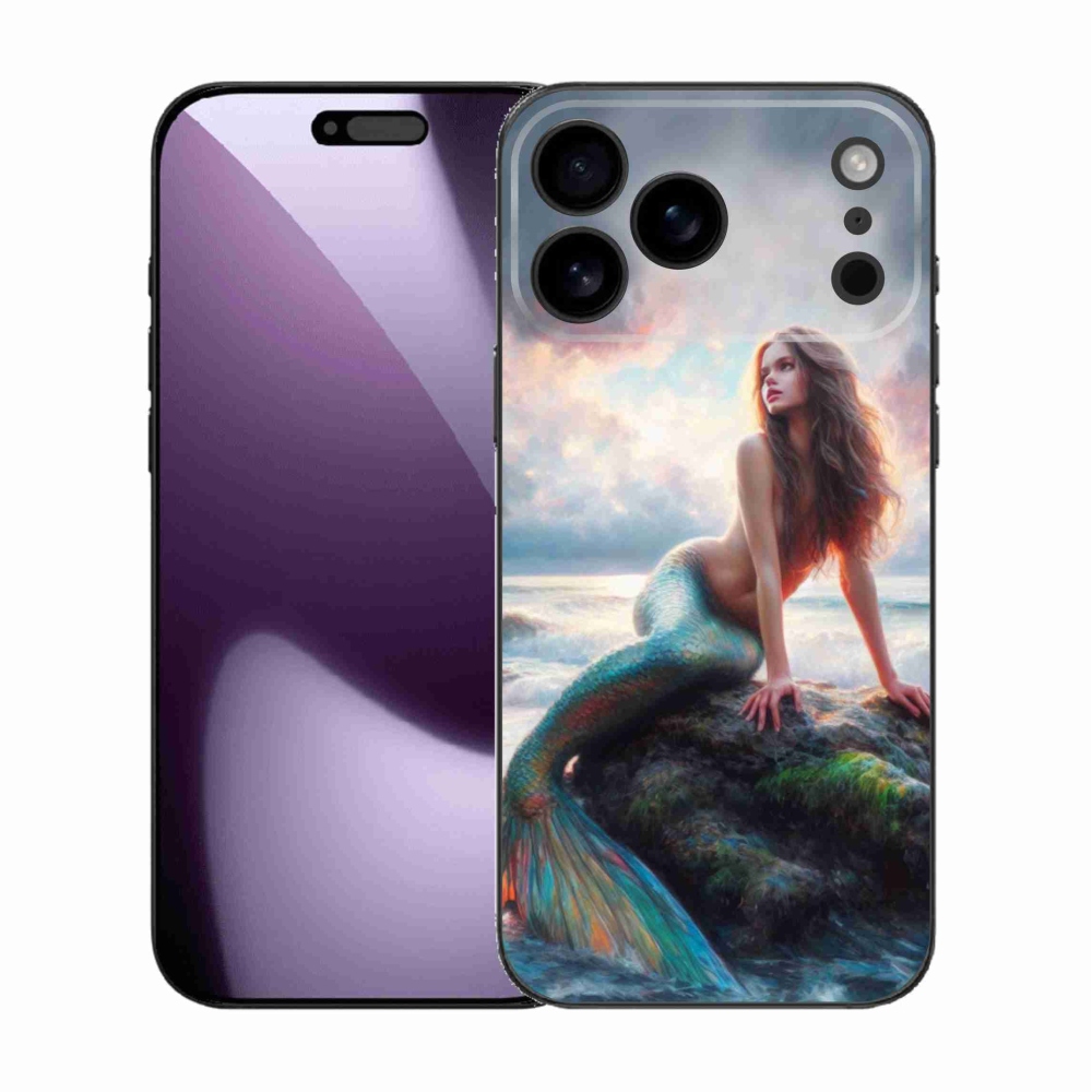 Gelový kryt mmCase na iPhone 17 Pro Max - mořská panna